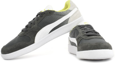 

Puma Icra Trainer Shades Sneakers For Men(Grey, Dark shadow;white;gray violet