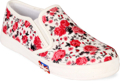 

Sam Stefy Loafers For Women(Red)