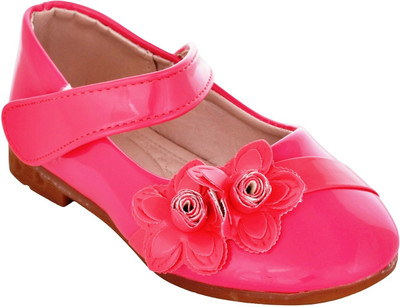 

Glinchy Comfortable Party Wear Synthetic Leather Bellies For Women(Red