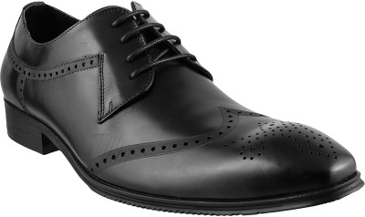 

Mochi J.Fontini Lace Up Shoes For Men(Black, 11;black