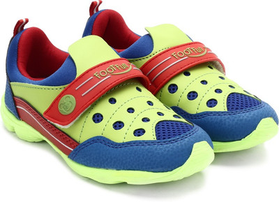 

Footfun by Liberty Boys & Girls Strap Running Shoes(Green