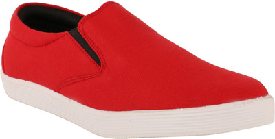 

Exotique Shoe Slip On Sneakers For Men(Red)