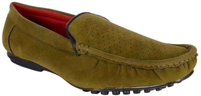 

Voochie Smart Look Loafers For Men(Olive