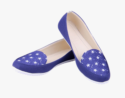 

Goyal Blue Star Loafers Loafers For Women(Blue