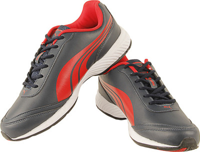 

Puma Roadstar XT DP Running Shoes For Men(Red, Dark denim-high risk red