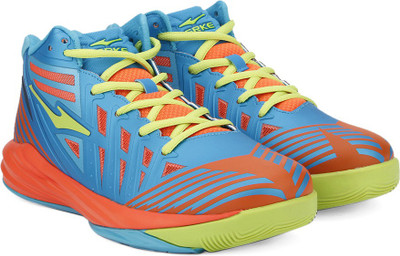 

Erke Basketball Shoes For Men(Multicolor, D.blue/d.orange