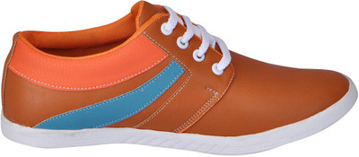 FAUSTO Trendy Sneakers For Men(Tan