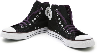 Converse Canvas Shoes For Men(Black, Purple