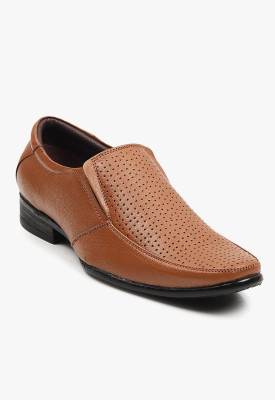 

Buckle Up Premium Formal Shoe Slip On For Men(Tan