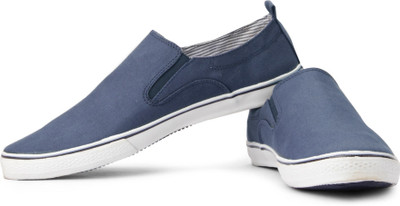 North Star by Bata N.Star Twin Gore Loafers For Men(Blue