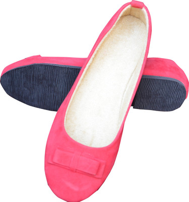 

Skor Footwear A3 Pink Bellies For Women(Pink)