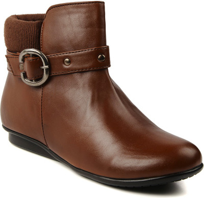

Bruno Manetti F-3315 Boots For Women(Tan