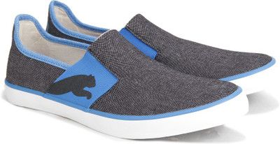 

Puma Lazy Slip On II DP Loafers For Men(Grey, High risk red-white-sea pine