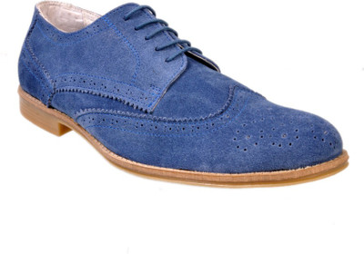 

Hirel's Blue Casual Shoes For Men(Blue
