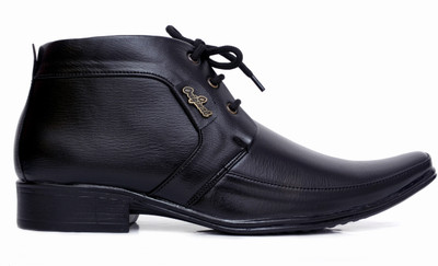 

Buenos 502 high ankle Boots For Men(Black