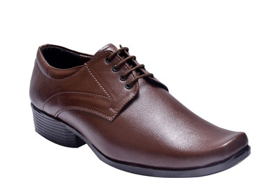 

Bxxy Brown Lace Up Shoes For Men(Brown