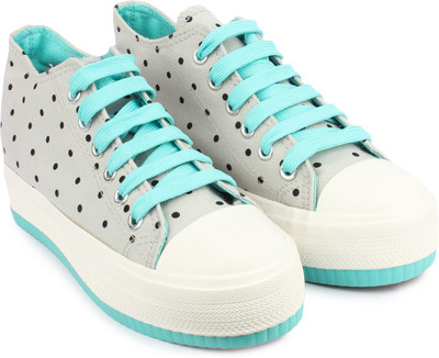 

Shoetopia Canvas Shoes For Women(Grey