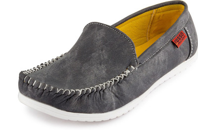 

Rosso Italiano Loafers Casuals For Men(Grey
