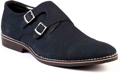 

Levanse Executive monkstrap Monk Strap For Men(Blue, Matte blue