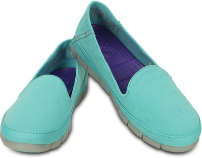 

Crocs Loafers For Women(Grey), 200342-4dl