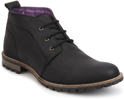 

Knotty Derby Diggory Chukka Boots For Men(Black
