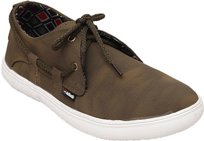 Shoefad Casuals For Men(Brown), Green
