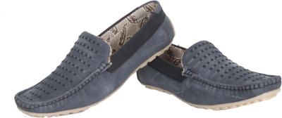 

Azzaro Black Whales Loafers For Men(Blue