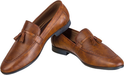 

H&V Loafers For Men(Tan