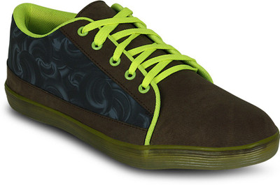 

Get Glamr Stylish Lace up Sneakers For Men(Brown