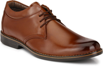 

Azzaro Black Derby For Men(Brown, Tan