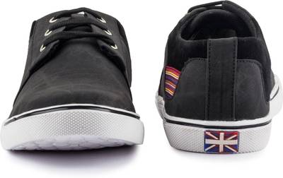 Tashi Trendy Denim Black Sneakers Sneakers
