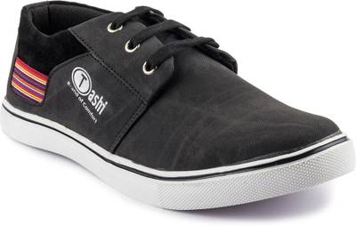 Tashi Trendy Denim Black Sneakers Sneakers