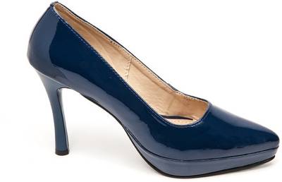 Marc Loire Marc Loire Women's Solid Blue Stilettos Bellies