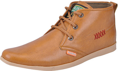 

FAUSTO Sneakers For Men(Tan, Teek
