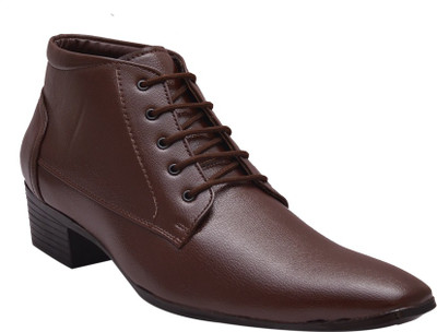

Bxxy Brown Height Increasing shoes Boots For Men(Brown