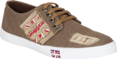 

Wings Canvas Shoes For Men(Brown)