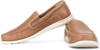 

Clarks Redruth Step Loafers For Men(Multicolor, Mahogany leather