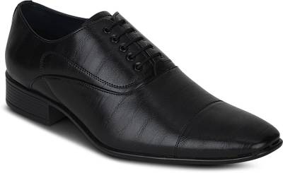Kielz Kielz Black Lasc up Stylish Formal Shoes Corporate Casuals