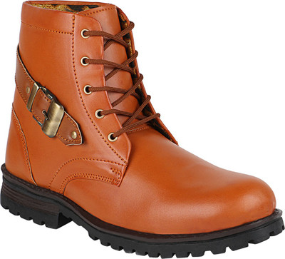 

Knight Ace Boots For Men(Tan)
