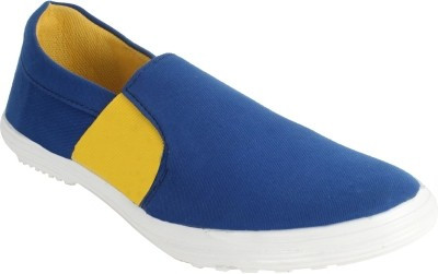 

Flute Canvas Shoes For Men(Blue, Blue_1