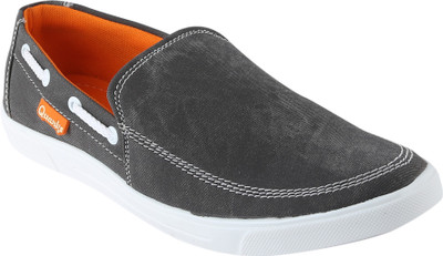 

Quarks Denim Look Loafers For Men(Grey