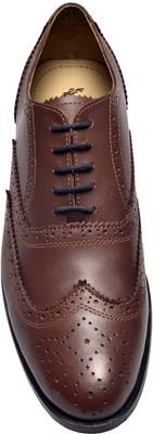 Hirel's Mens Leather Brogues Lace Up Shoes
