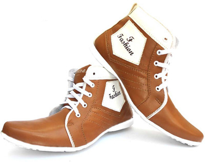 

1st Look space Boots For Men(Brown