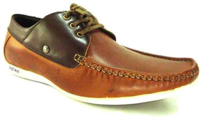

JK Port Mens Synthetic With Extra Comforts Casual Shoes For Men(Brown), Beige