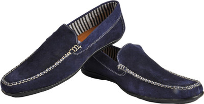 

NY Eagle Blue Pure Leather Suede For Men(Black