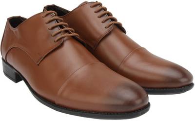 Brigit Derby Shoes Black Lace Up