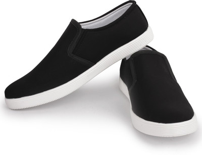 

Musk Duck Canvas Shoes For Men(Black