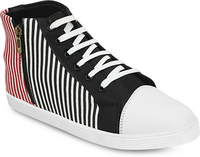 

Kielz Gents Sneakers Canvas Shoes For Men(Black