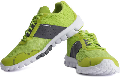 

REEBOK Realflex Run 2.0 Running Shoes For Men(Grey, White, Green, Green;grey;white