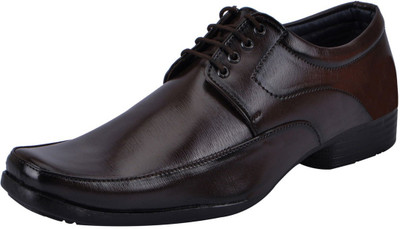 

FAUSTO Lace Up For Men(Brown)